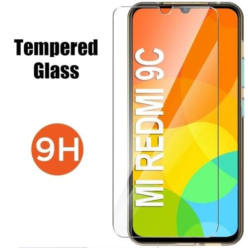 Tempered Glass For Xiaomi Redmi 9C Screen Protector For Redmi 9C 9A 9 8A 7A Glass For Redmi 9C Glass 6.53 inch