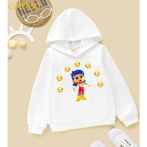 2021 Hoodies For Teen Girls True And The Rainbow Kingdom Sweatshirt ChildrenS Spring Autumn Winter Clothes Plus Velvet Fleece