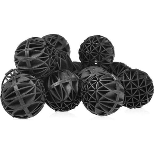 36mm Aquarium Bacteria Filter Ball PVC Fish Tank Biological Balls With Biochemical Cotton