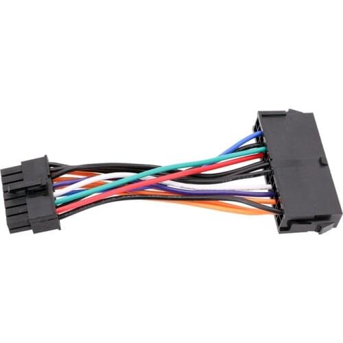 5pcs/lot ,ATX Power Supply 24 Pin to Mini 24 Pin Cable For Dell Optiplex 760 780 960 980