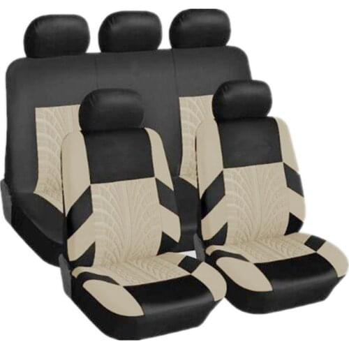 Aimaao 4/9 Pcs Car Seat Cover Styling Interior Accessories Fit Most Car For Peugeot 206 207 2008 407 307 308 Megane 2 Ford