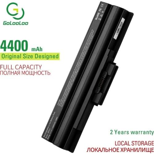 Golooloo 6 cells laptop battery for Song Vaio CS Vaio FW Vaio TX Vaio VGN-CS110E/S Vaio VGN-FW15T VGP-BPL13 VGP-BPS13 VGN-CS11S