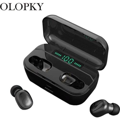 3500mAh TWS Wireless Earphone Bluetooth 5.0 Earphones Led Power Display CVC8.0 DSP noise reduction Sport Headset Power bank
