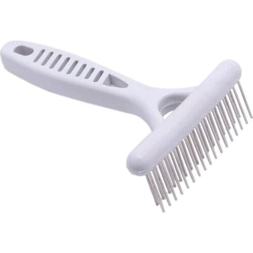 Pet Cat Dog Thick Long Short Hair Fur Shedding Remove Grooming Rake Comb Brush