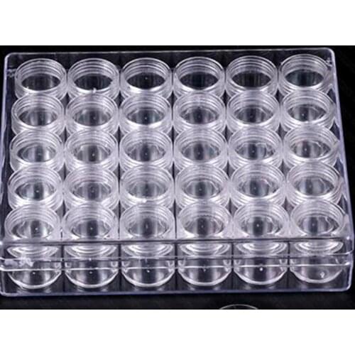 Diamond Painting Box Tool 12/30 Grid DIY Diamant Embroidery Mosaic Tools Bead Plastic Drill Storage Box Avoid Miss Drill