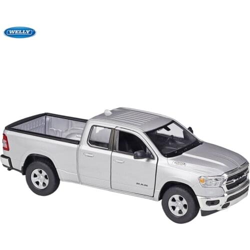 Welly 1:27 Dodge 2019 RAM1500 pickup car alloy car model simulation car decoration collection gift toy Die casting model boy toy