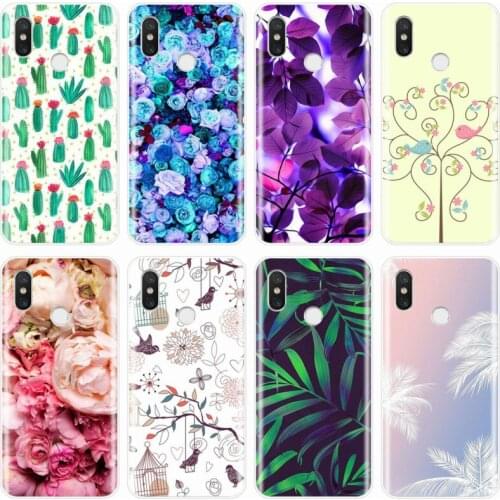 Beautiful rose flower design Cover Soft Silicone TPU Phone Case For xiaomi 4 4S 5 5C 5S 5S PLUS 6 6X 8 Pro 8lite 8 9 SE MAX 2 3