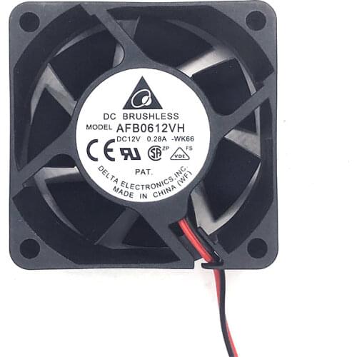 New original AFB0612VH 12V 0.28A 6025 6cm / cm Silent cooling fan