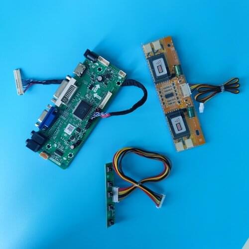 LCD DIY VGA DVI 30pin Driver M.NT68676 Controller board kit For M220EW01 V7/V6/V5 1680X1050 Screen 22.0 inch panel