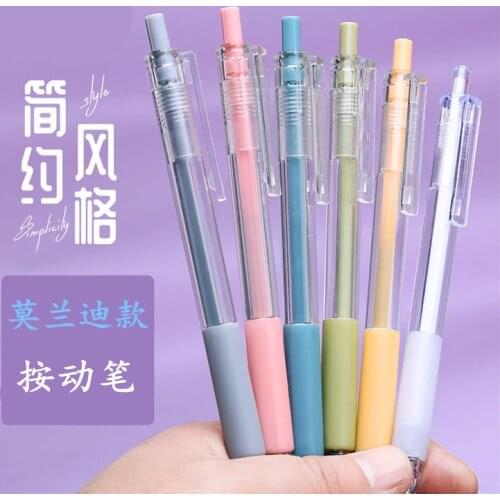 10 Simple Retractable Ballpoint Pen Ballpoint Pen Black Ink Pen For Office School Supplies And Stationery
