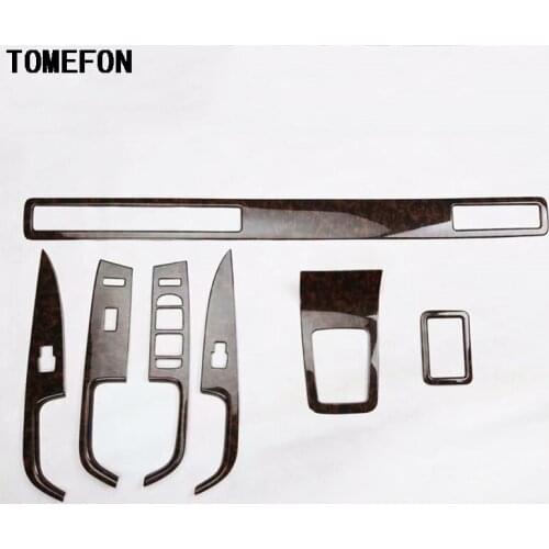 TOMEFON For Volvo S80 2009 to 2011 ABS Special Paint Interior Front air Vent Gear Shift Window Switch Panel Styling Trim