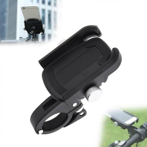 Universal Aluminium Alloy Bicycle Phone Holder 4.0-6.8" Handlebar Holder Motorcycle Cycling Bracket Mount Bike Racks
