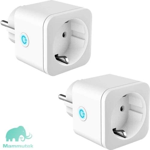 Factory shipped directly Tuya app 16A 2 pin socket at good price Amazon alexa and Google Home Mini Smart Wifi Plug EU
