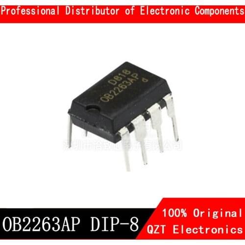 10pcs/lot OB2263AP DIP-8 2263AP DIP8 OB2263 DIP OB2263P In Stock