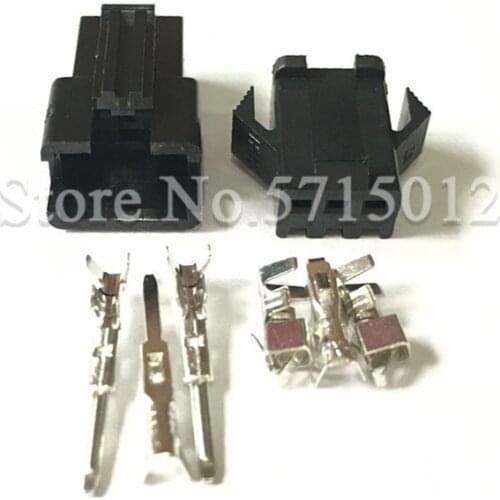 5 set 3 Hole Male And Female JST 2.54mm SM 3 Pin 3 Way Multipole Connector Plug With Terminal
