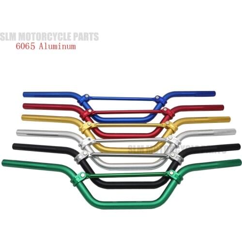 7/8'' Universal 6065 Aluminum Alloy Sand Blasting Technology Finished Anodizing Motorcycle Handlebar 75cm New