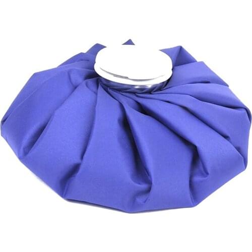 9 inch ice bag cold pack for sports injuries neck knee pain relief (blue)