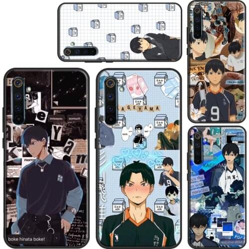 Kageyama tobio Haikyuu Anime Case For OPPO Realme 8 Pro 6 7 Q3 Pro C3 C11 C15 C21 GT OnePlus 8 Pro 9 Pro 7T 8T 9R Cover