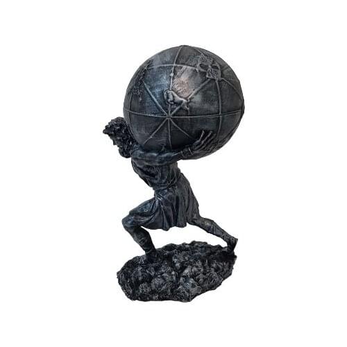 EU HOME DECORATION AROSE ATLAS WORLD CARRY MAN