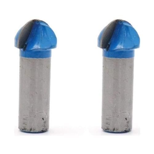 Double Flutes Design Core/Cove Box Router Bit 1/2 Inch Shank 3/4 Inch Cutting Dia for Carpenter-Pack of 2 (1/2" x 3/4")