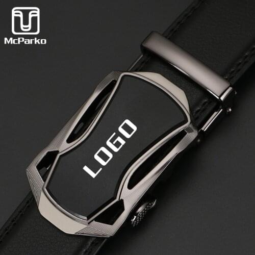 Fashion Belt Leather Men Customize Engrave Initials Personal Design Buckle Belts For Men Automatic Belt Customation Name Logo