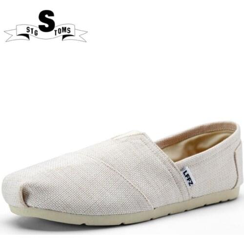 2018 men new arrival retro linen breathable comfortable espadrilles shoes grey flat with canvas mens shoes zapatillas atm0012