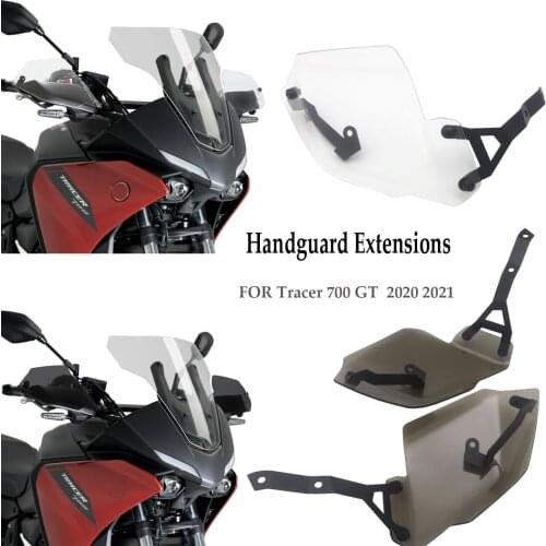 Handguard Extensions Hand Wind shield Protector Guard FOR TRACER700 Tracer 700 Tracer 7 GT 2020 2021