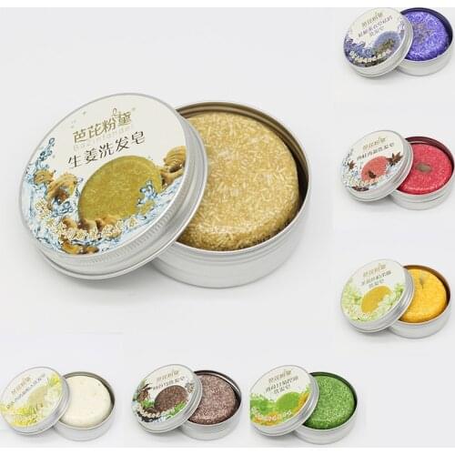 Natural Handmade Hair Care Shampoo Soap Anti Dandruff Oil-control Anti-itching Hair Clean Soap Gentle non-irritating