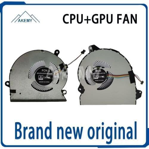New Laptop cpu gpu cooling fan cooler radiator For Asus Mars 15 VX60 VX60GT K571 X571G F571G GT9750 GTX1650 DC 5V 0.5A