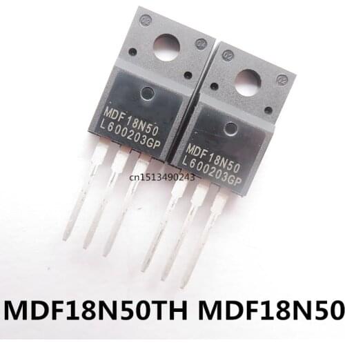 Original 5PCS/lot MDF18N50TH MDF18N50 18A/500V TO-220F