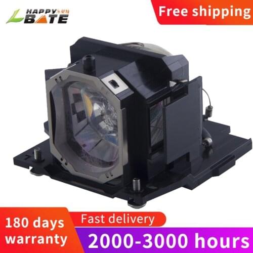 Original Lamp DT01141 for HITACHI CP-X2520/CP-X3020/ED-X50/ED-X52/CP-X8/CP-X7/CP-X9/CP-WX8 Projector with Housing happybate