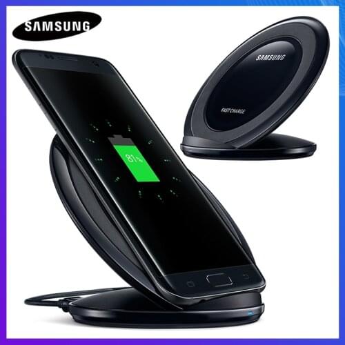 Original QI Fast wireless Charger for Samsung Galaxy S8 S9 S10 Plus G9500 G9300 G9350 S6 S7 Edge Note 8 Note 9 SM-G965F EP-NG930