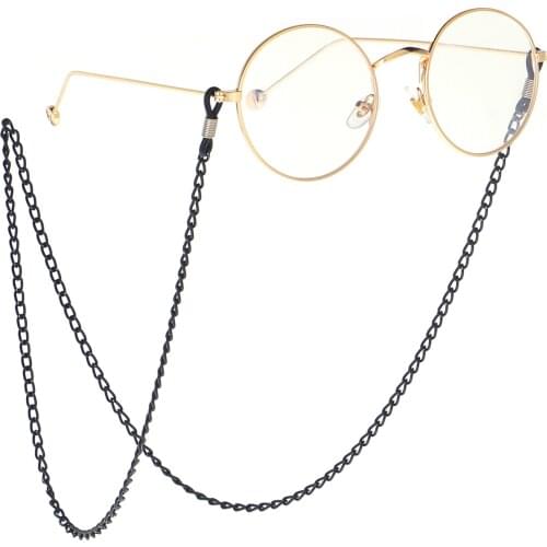 Women Mens Glasses Holders Eyeglasses Glasses Chain Necklace Vintage Gold Link Chain Sunglasses Chain Accessories 70cm