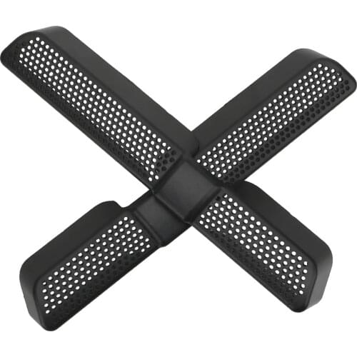 Car Air Outlet Cover Back Seat Under Ventilation Car Vent Cover Dustproof Car-styling For Skoda Kodiaq 2016 2017 2018