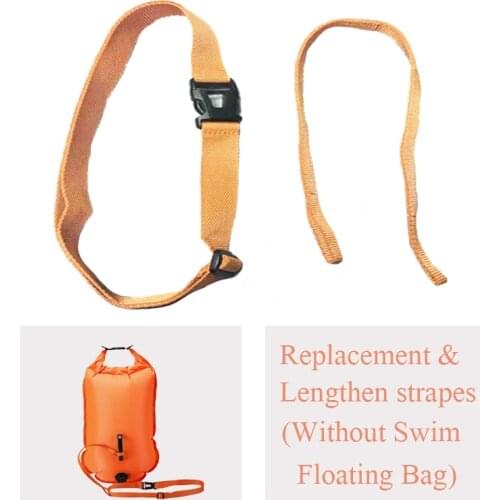 Orange & Pink Swimming Tow Floating Waist Belt Inflatable Water Buoy Air Bag Accessories Replacement Lengthen Parts