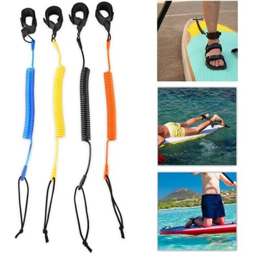 Windsurfing Surfboard Paddle Board Leash Surfing Coiled Ankle Foot Leg Rope Board Leash Surfing Coiled Ankle Foot Leg Rope Rope