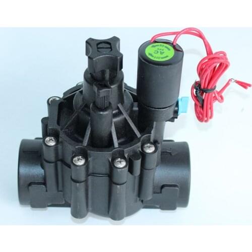 Iirriation system With manual switch / flow control 11/4 in 24vac BSPT Plastic Electric Valves