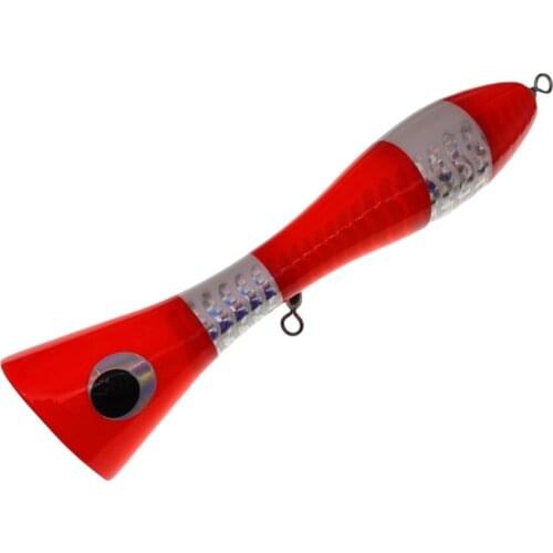 Swolfy Wood Popper Stick Lure Bait Big Game Fishing Trolling Casting Carpenter Lure Deepsea Jerkbait Mahi Yellow Tail Shark