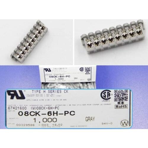 08CK-6H-PC Connectors terminals housings 100% new and original parts