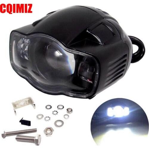 1 Piece Universal 20W 2000LM Motorcycle LED Spot Light Driving Fog Lamp Motorcycle Modification Light With USB Charger Port