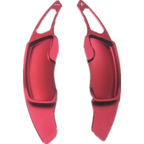 2PCS Wheel Shift Paddles Aluminum Extension Shifters Stickers For Subaru XV BRZ Forester Outback Legacy For Toyota GT86