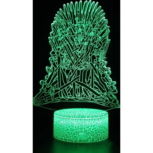 3D Lamp Kids Room Night Light For Bedroom Lamp Home Lamp Bedside Table Night Table Lamp Kawaii Room Decor Anime Gifts BabyLED142