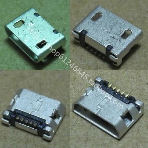 Free shipping for Netbook Tablet PC phone Micro USB data interface pin plug end 5P U089m 5.9