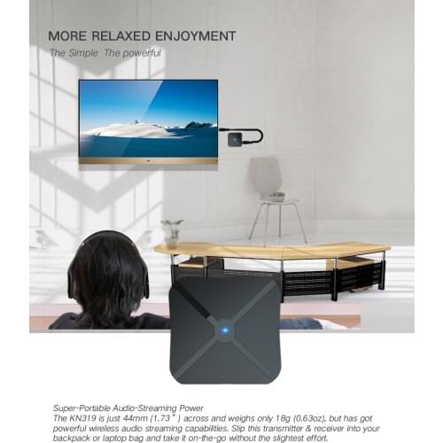 Bluetooth Transmitter Receiver Adapter for TV Car Speaker Computer audio