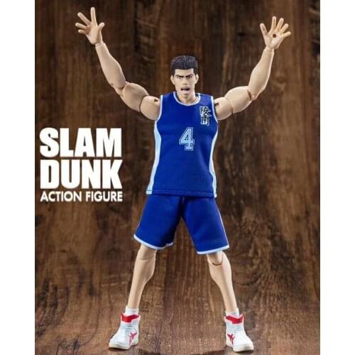 GREAT TOYS Dasin Ryonan Uozumi Jun pvc action figure SLAM DUNK GT model toy brinquedos NO.4