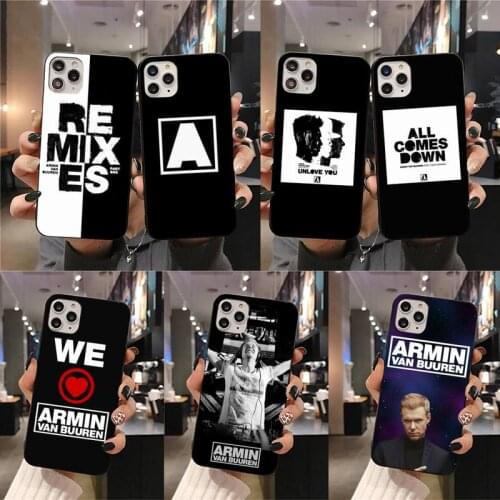 Armin Van Buuren Phone Case For iphone 12 11 Pro Max Mini XS Max 8 7 6 6S Plus X 5S SE 2020 XR cover