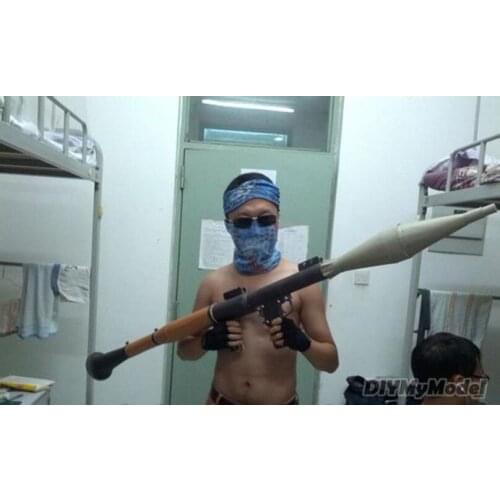 DIYMyModeI DIY 1:1 Life Size RPG-7 Launcher Paper Model Assemble Hand Work 3D Puzzle Game Kids Toy Hand-made Toy