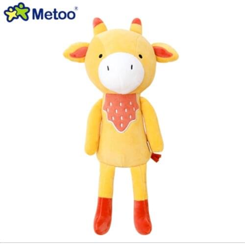Metoo Doll Stuffed Toys Plush Animals Soft Kids Baby Toys for Girls Children Boys Birthday Gift Kawaii Cartoon Giraffe Squirrel