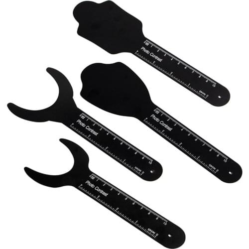 Dental Oral Photo Contrast kit Dental Imaging Black Background Board Palatal Contrast 4pcs/set