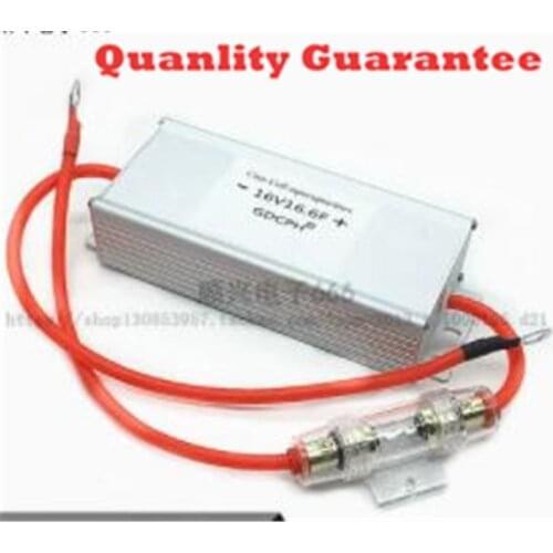 NEW Automotive rectifier electronic 12V DC motorcycle farad super capacitor universal 16v83f 2.7v500f 16V 83F 2.7V 500F 12V